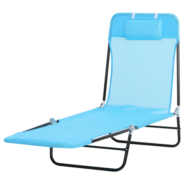 Comfortable and Durable 76 x 25.2 x 22 vidaXL Outdoor Woven Padded Chaise Lounge Patio Lounger Adjustable Chair ，with a Table Unique Adjustable Reclining/Folding Mechanism for Patio and Poolside 